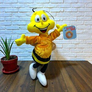 Vintage Honey Nut Cheerios Bee  1997 Breakfast Pal General Mills Plush Cereal